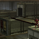 A lone Spartan stands in an empty Halo 3 map.